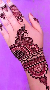 53K views · 2.3K reactions | Beautiful stylish floral mehndi design| Easy front hand mehndi design | Mehndi design | mehndi | Mehndi Design | Facebook