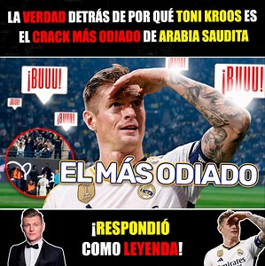 543K views · 10K reactions | La verdad detrás de POR QUÉ TONI KROOS es el CRACK más ODIADO de ARABIA SAUDITA¡RESPONDIÓ COMO LEYENDA!樂❌ #futbol #ToniKroos #realmadrid | La Gambeta | Facebook