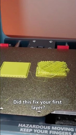 3D Print Not Sticking? Quick Fix. #entina3d #3dprinting #3dprinted #3dprinter #diy #howto #shorts