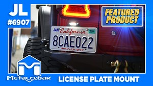 Relocate and gain clearance by re-positioning your License plate on your MetalCloak rear bumper! This unique "swing-a-way" movement on the License plate mount, allows the plate to be horizontal to the Jeep or at an angle for additional side clearance while out on the trail. So swing by our website and get a new Rear Bumper license plate mount for your Jeep JL Wrangler today! https://metalcloak.com/jl-wrangler-rear-bumper-license-plate-mount.html | MetalCloak | Facebook