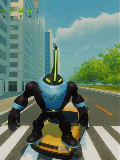 EATLE NEW ALIEN| MOST REALISTIC GALVAN BEN 10 OPEN WORLD GAME #ben10 #ben10gameplay