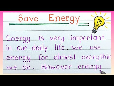 Essay on save energy l paragraphe on energy l essay writing on energy in English.