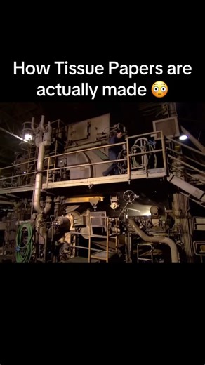 373K views · 6.7K reactions | How Tissue Papers are actually made | carzy facts | Facebook