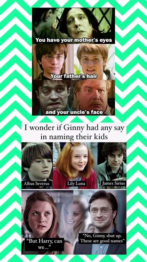 Harry Named the Kids Alone 😂⚡ | Potterhead Humor#shorts #meme #harrypotter