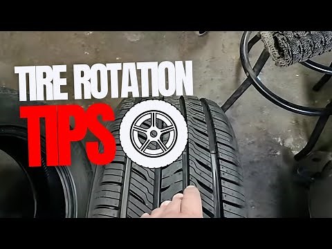 Tires Rotation Tips, Tire noise, Asymmetrical, symmetric
