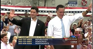 Romney Vice Presidential Announcement