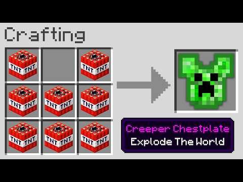 Minecraft, but there's CUSTOM ARMOUR!