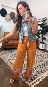 Make a statement in comfort with our Floral Wide Leg Pants—featuring a breezy fit, smocked waistband, and bold border print. Effortless style, all season long.  | Grace and Lace | Facebook