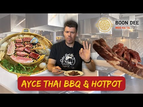 Delightful All-You-Can-Eat Thai BBQ & Hotpot @ Boon Dee Moo Ka Ta