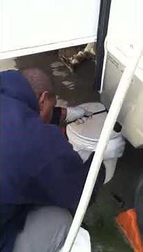 Rv black waste tank clogged