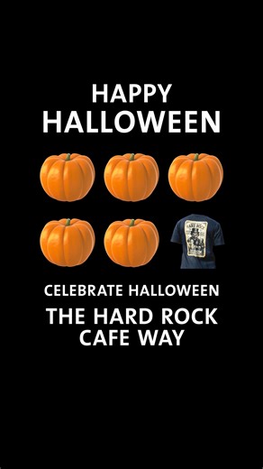 12K views · 55 reactions | Happy Halloween!  Celebrate the Hard Rock way tonight with themed cocktails and food, special events and limited edition merch for your memento! 朗 | Hard Rock | Facebook