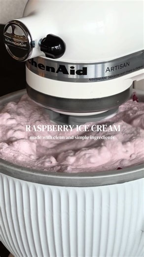 Delicious Raspberry Ice Cream Recipe