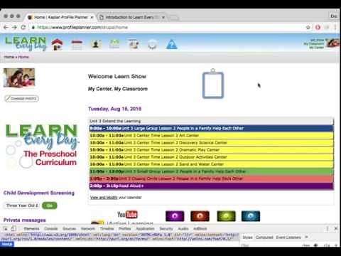 Webinar - Introduction to Kaplan LEARN Every Day with the ProFile Planner