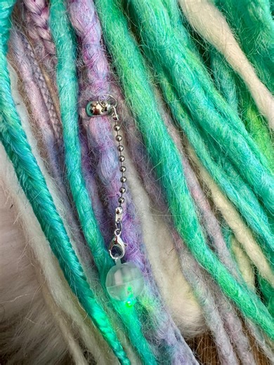 3 Light up Dreadlock Beads W/ 3 Extra Lights - Etsy