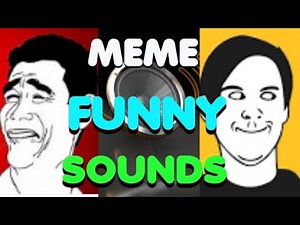 Popular Meme Sound Effects | Funny Sound Effects YouTuber Use | Funny Sound Effects For Editing