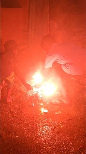 🔴💥 Red Crackers Diwali Celebration | Fireworks Blast Night