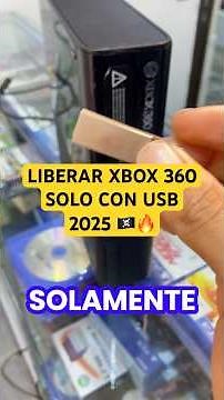 How to unlock an Xbox 360 slim E using only a USB drive, easily and quickly.