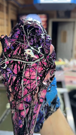 Muddy Girl Sample skull - practice makes perfect. Much easier to imagine the pattern of your choice when you're looking at it done on another mount. Thankful for our partnerships that they are promoting us and showing our work. Proud of every small business that keeps showing up, doing there best despite all the wild things that constantly get thrown at you. If you want to be better then the rest, you need to do things the rest aren't doing. #showup #smallbusiness #smallbusinessbigdreams #smallb