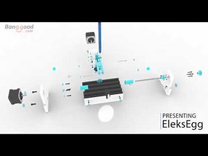EleksMaker EleksEgg Egg Drawing Robot CNC Drawing Machine DIY Education Tool.