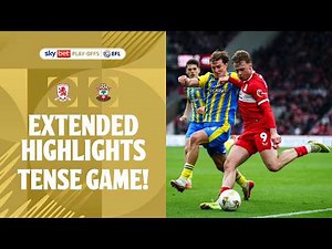 TENSE GAME! | Middlesbrough v Southampton extended highlights