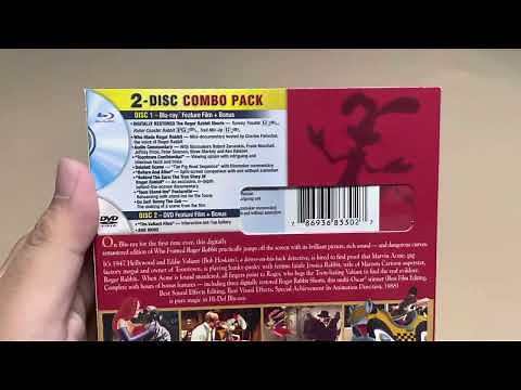 Who Framed Roger Rabbit: 25th Anniversary Edition Blu-ray Unboxing