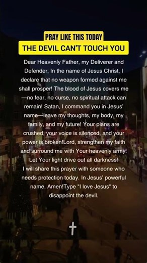 PRAY THIS PRAYER AGAINST THE DEVIL'S SCHEMES #prayerpowerhub #viral #prayer #motivation