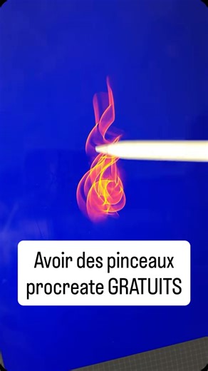 Grin 🤡 on Instagram: "Si tu dessines avec PROCREATE essaie cette astuce pour avoir plein de BRUSH ‼️ #procreate #arttutorial Free Water #apprendreledessin #defidessin #coursdedessin"