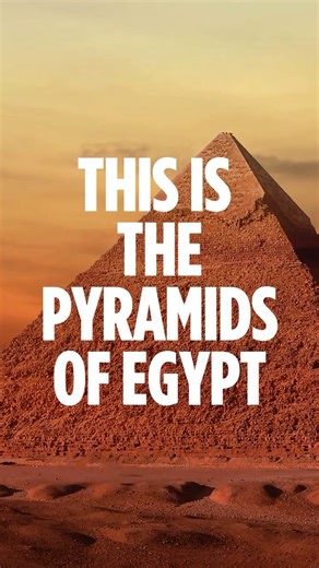 The Egyptian Pyramids: Monuments Beyond Time #shorts #pyramid #egypt #history #travel #reels #time