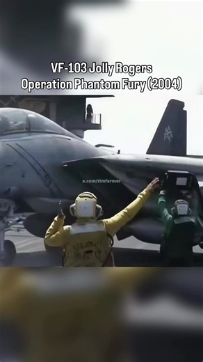 A look back at the final cruise of VF-103 “Jolly Rogers” in 2004, captured while the squadron was deployed to the Persian Gulf aboard USS John F. Kennedy. During Operation Phantom Fury in November 2004, VF-103’s F-14 Tomcats flew combat missions providing aerial support over Fallujah in support of the 1st Marine Expeditionary Force, playing a critical role during one of the most intense battles of the Iraq War. The U.S. Navy officially retired the iconic F-14 Tomcat fighter jet on September 22, 
