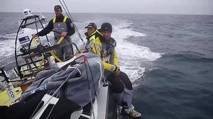 6.7K views · 214 reactions | #GetOnBoard report 90: The Final Countdown Team Brunel is leading the fleet and Europe is getting in sight again after 8 months. The tension is mounting amongst the boys because all possible scenario's are crossing their minds with only 335 Nm to go towards Lisbon. | Brunel Sailing | Facebook