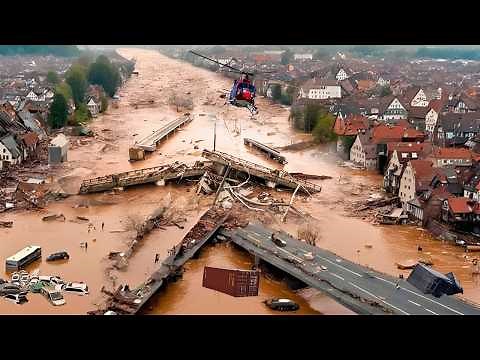 Italy NOW! Historic Floods, Landslides, Rivers Overflow, Cyclone Nils in Cosenza | Cosenza Flooding