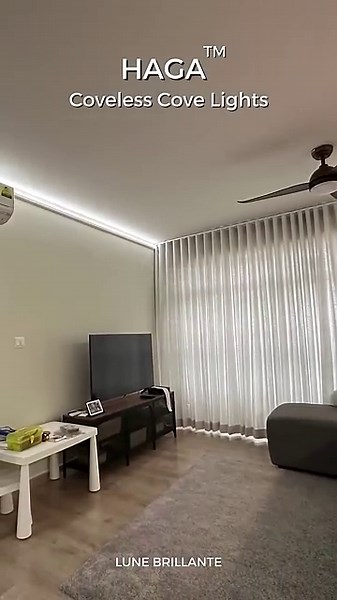 With HAGA™ Coveless Cove Lighting, your space instantly becomes the epitome