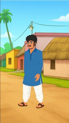 A Walk Through the Village 🏡 | Beautiful Cartoon Animation