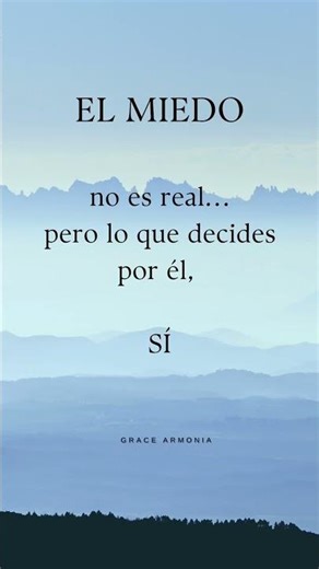 El miedo no es real… pero lo que decides por él, sí