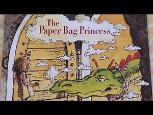 🐉Kids book read aloud 📚 - The Paper Bag Princess by Robert Munsche & Michael #princessstory