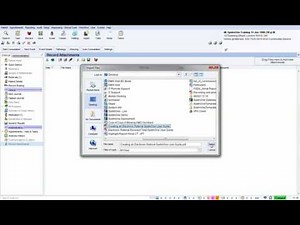 SystmOne: how to attach a file to a record