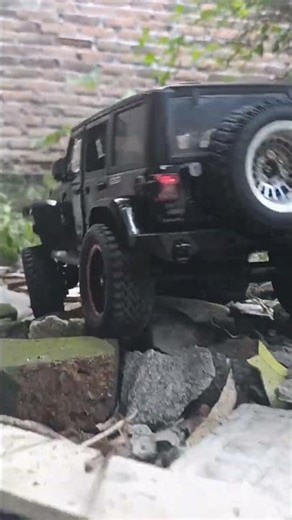 RC Jeep Rubicon mn128 #rcoffoad #offroad #rccar #shortvideo