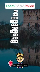 Italian for beginners 🇮🇹 | Learn Basic Italian