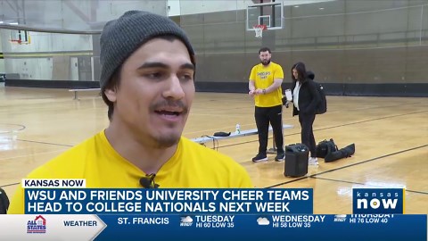 Wichita college cheer teams prepare for national championship, discuss safety, injury risks