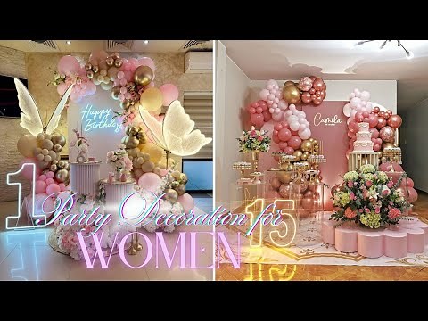 🚨WOMEN'S PARTY INSPIRATION ALERT: The Most Beautiful Setups You’ll See Today! #party