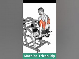 Machine Tricep Dip: How To Do