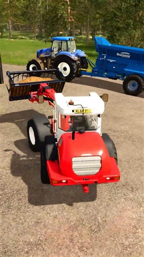 Loading manure with Redrock TH280S | Kinlaig | Farming Simulator 25 #farmingsimulator25