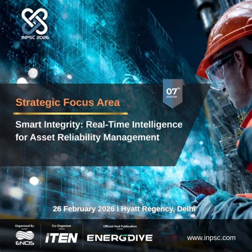 International Process Safety Conference on Instagram: "We are pleased to present the Strategic Focus Area for Intl Process Safety Conference 2026 — “Smart Integrity: Real-Time Intelligence for Asset Reliability Management.” As industries evolve into a highly digital and data-driven era, the 7th edition of INPSC will focus on how intelligent monitoring, predictive technologies, reliability engineering, and risk foresight are redefining asset integrity, enhancing operational assurance, and strengt