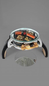 20K views · 16K reactions | $330,000 @JacobAndCo X Costa Design ‘The Godfather Sculpture Table’ Comprising nearly 350 hand-assembled pieces made of stainless steel, aluminum, glass, leather, and polymers, it pays tribute to watchmaking and art. #TheTrillionaireLife | The Trillionaire Life | Facebook