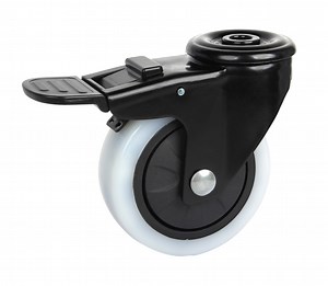 [Hot Item] Heavy-Duty Customized Zinc Coated Swivel Caster Wheel with Brake