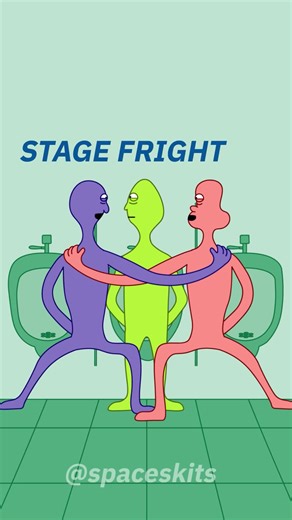 Stage Fright 😰🥎 #fyp #funnyvideos #comedyvideo #cartoon #fypシ | Cartoon