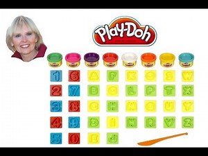 ♥♥ Play-Doh Numbers, Letters 'n Fun