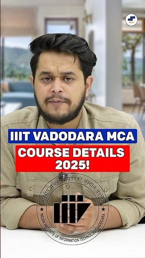 💥NIMCET 2025 Top MCA Colleges✅IIIT Vadodara MCA Course Details🤩#shorts #mca #nimcet2025 #viral