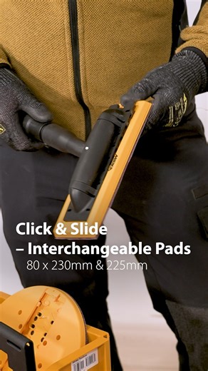 Take your sanding projects to the next level with the new Mirka® DecoSander! 🌟 This versatile manual pole sander delivers dust-free operation, effortless performance, and ultimate precision. Key Features: ✔️ Interchangeable sanding pads for large surfaces and corners ✔️ Click & Slide mechanism for quick pad changes ✔️ Adjustable telescopic shaft for extended reach️ ✔️ Stabilised sanding head with 180 ° flexibility ✔️ Dust-free operation with antistatic and adjustable airflow Built with comfort 