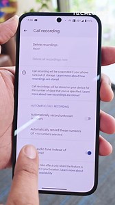 168K views · 2.3K reactions | Did you know these call recording features? #callrecording #tipsandtricks #howto #technology | Techlusive | Facebook